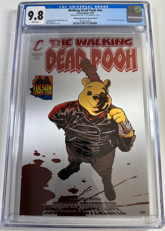 Walking Dead Pooh Negan Metal 9.8