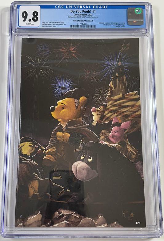 Do You Pooh George Washington Fireworks Variant AP6 9.8