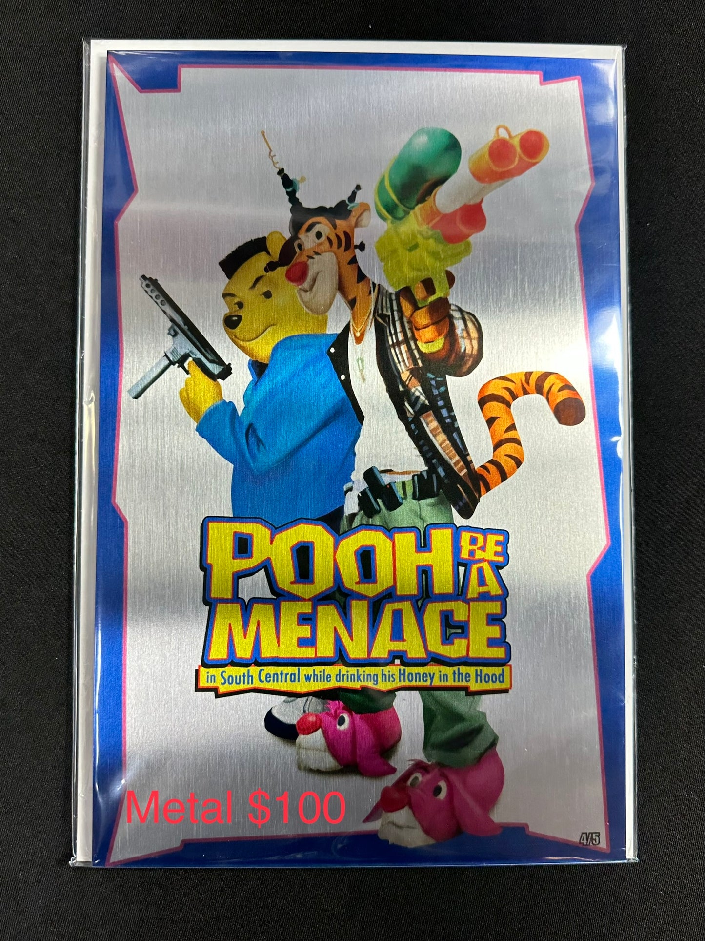 SDCC Do You Pooh Don’t Be A Menace Wayans Bros Homage By Metal Limited to 5