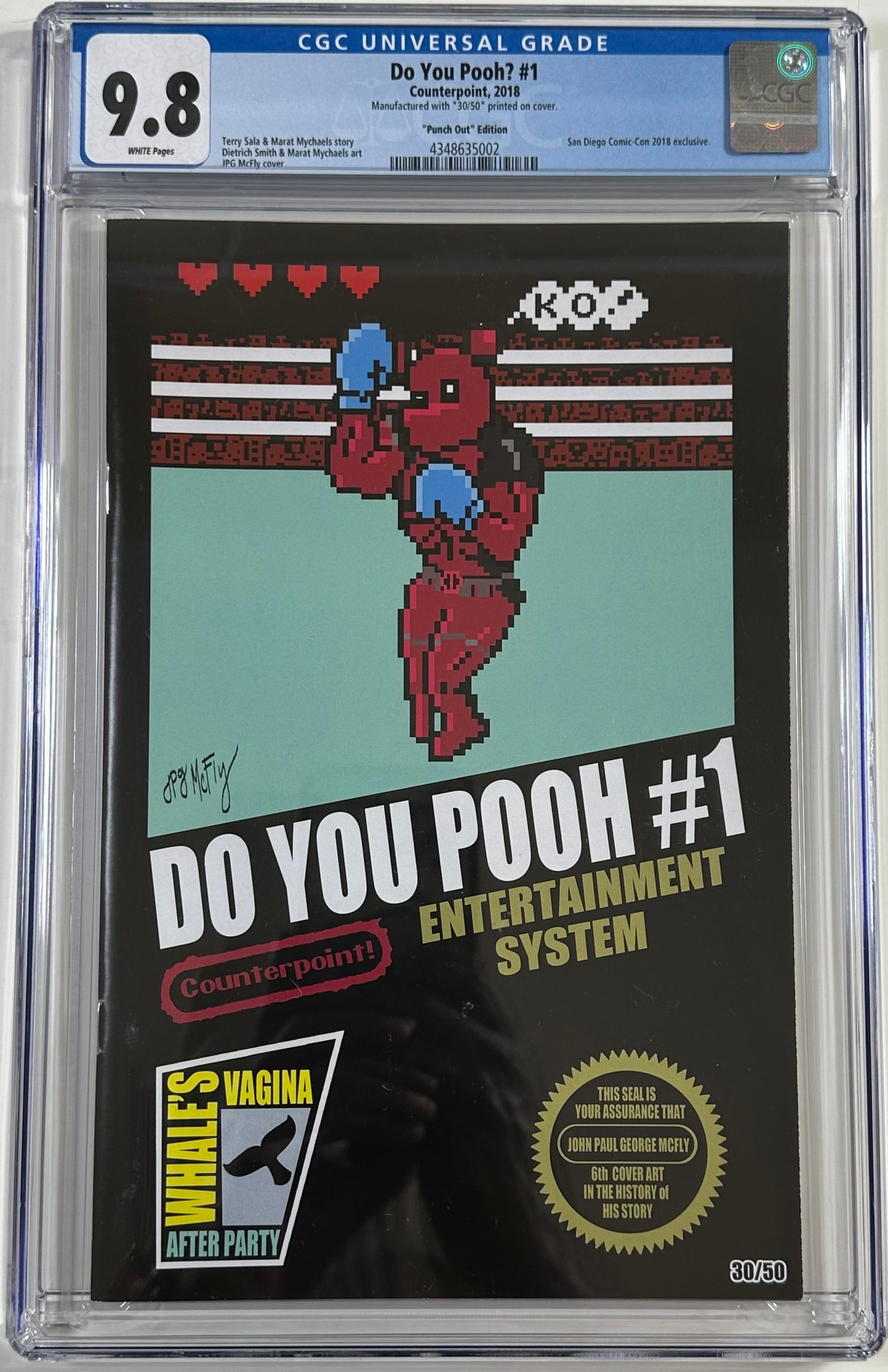 Do You Pooh Mike Tyson Punch Out 8bit NES Homage 9.8