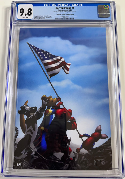 Do You Pooh IWO Jima Salute To Heroes AP4 9.8