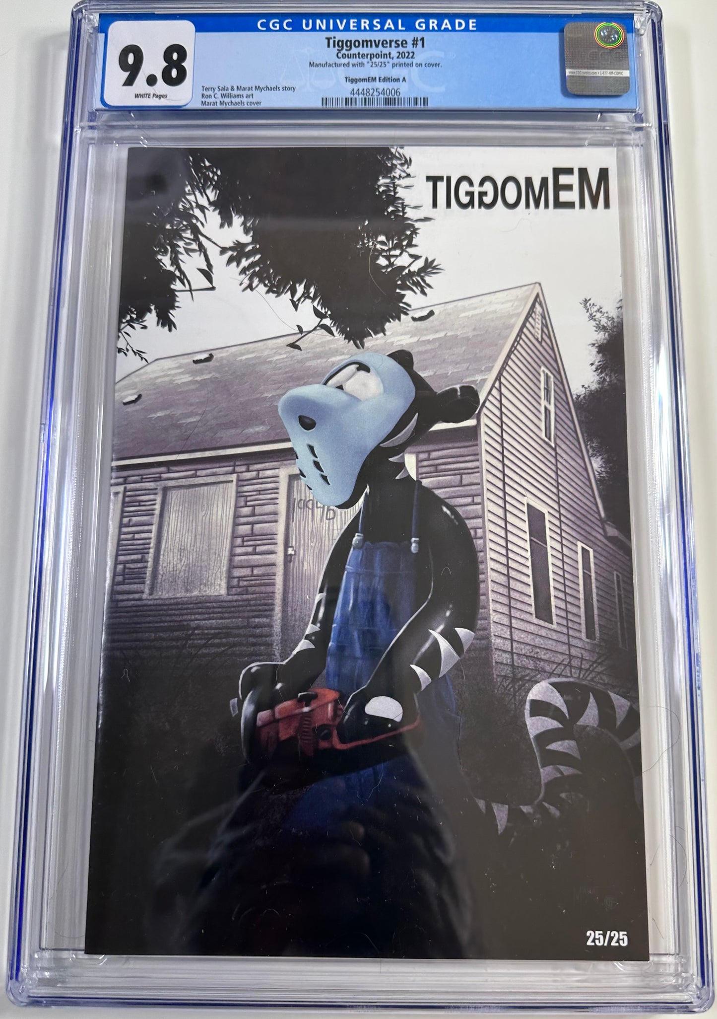 TiggomEM Eminem Marshall Mathers Homage 25/25 9.8