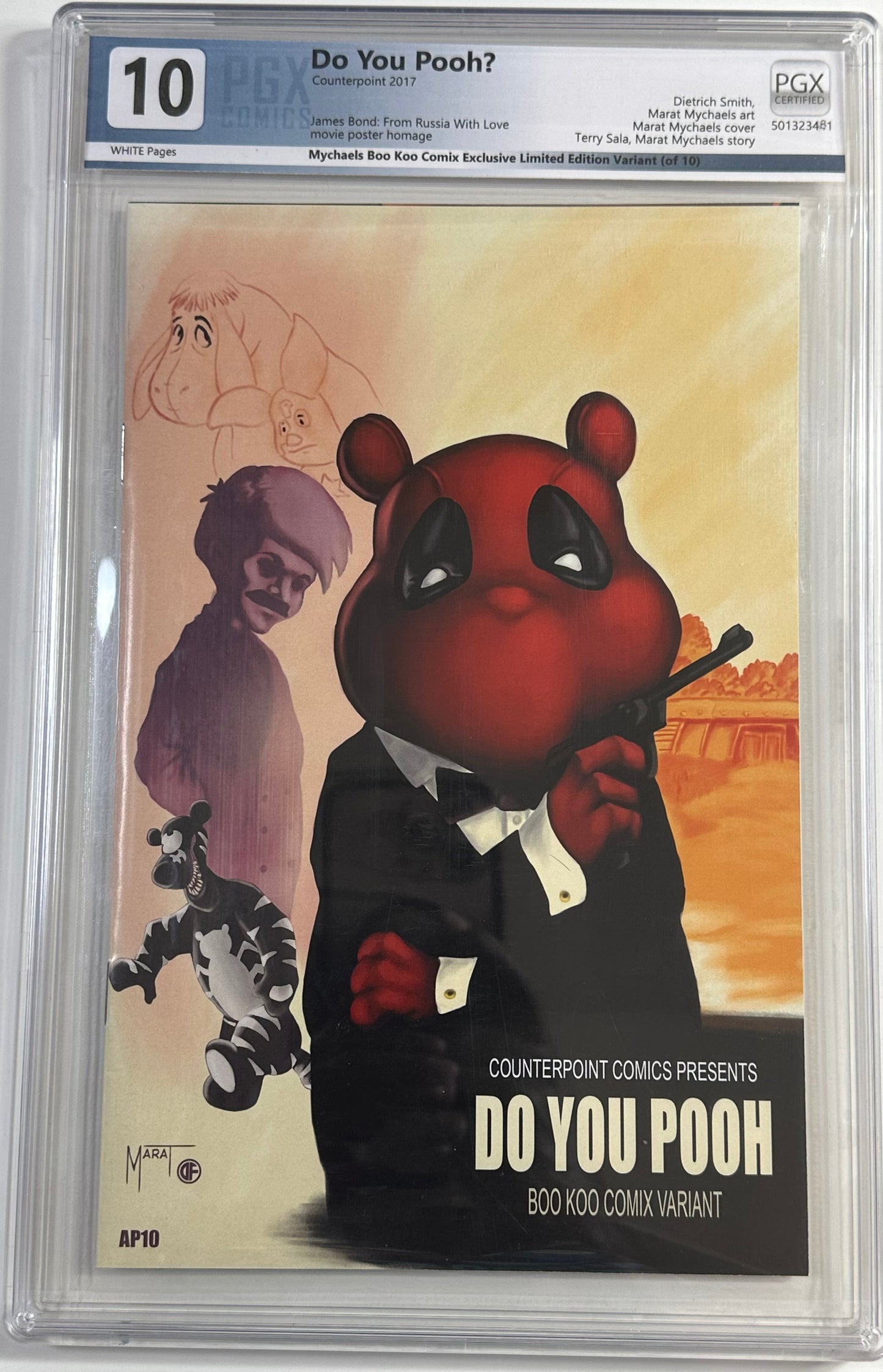 Do You Pooh James Bond 007 AP10 PGX 10