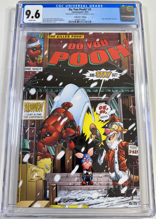 Do You Pooh Amazing Spiderman #314 9.6