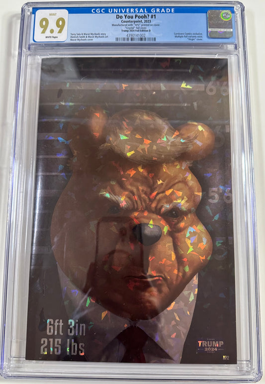 Do You Pooh Trump Mug Shot Crystal Fleck AP2 9.9