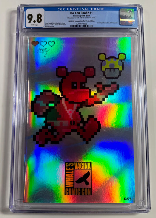 Do You Pooh 8 Bit Holofoil Virgin CGC 9.8