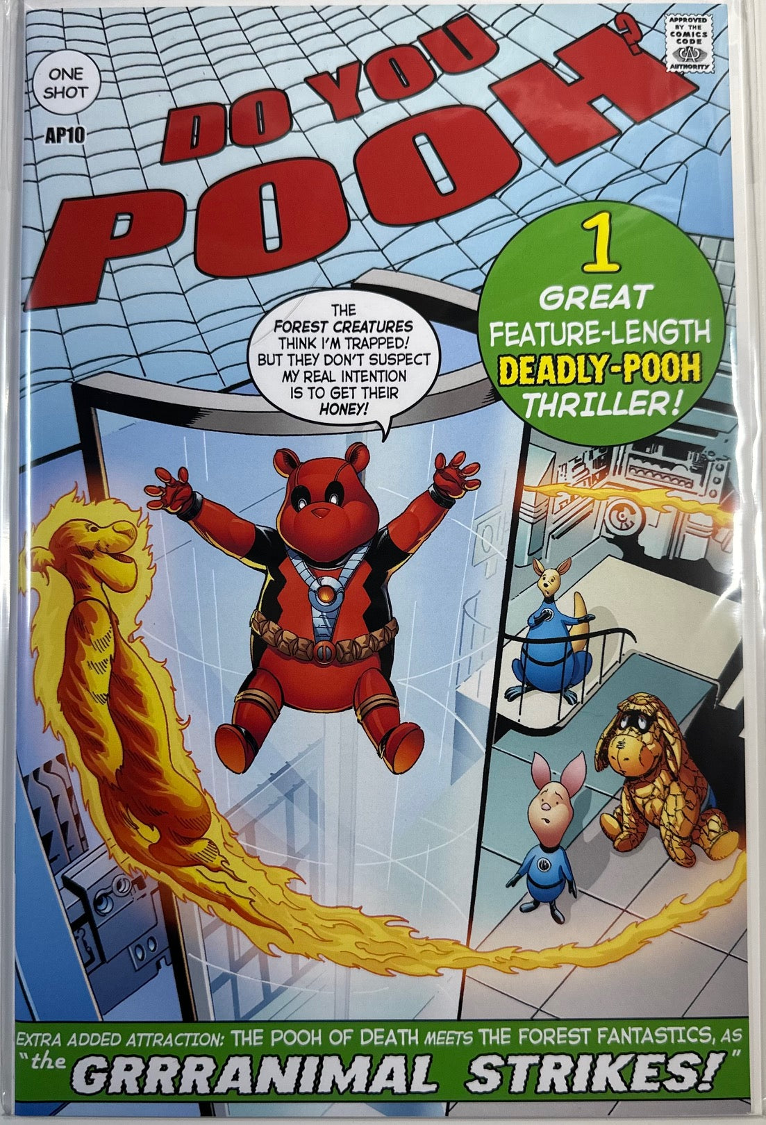 Do You Pooh ASM #1 1ST PRINT NOT REPRINT AP10