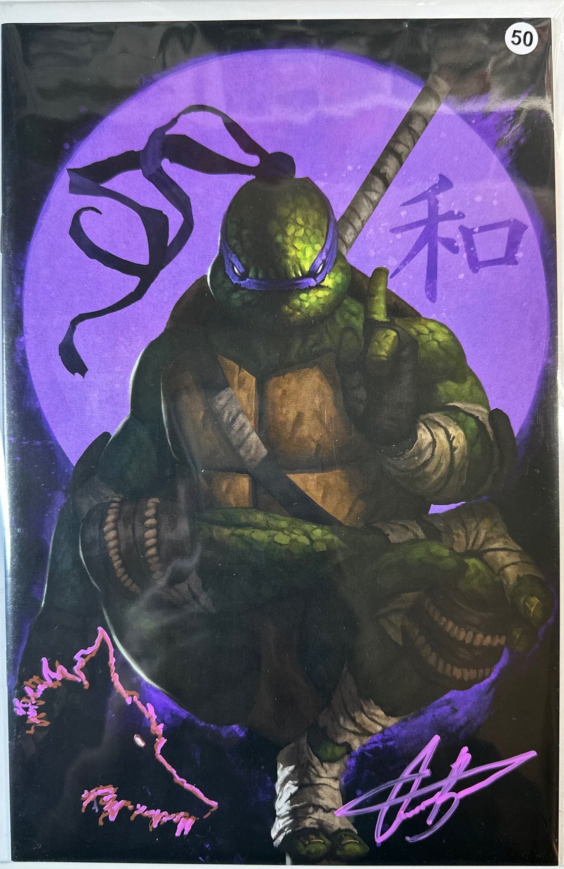 Teenage Mutant Ninja Turtles Donatello Remarked Splinter Ghost Bartling