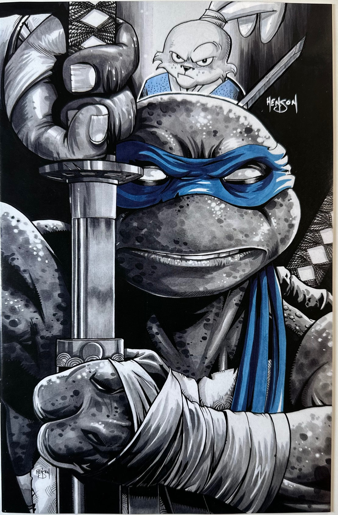 Teenage Mutant Ninja Turtles #132 Leonardo Remarked Usagi