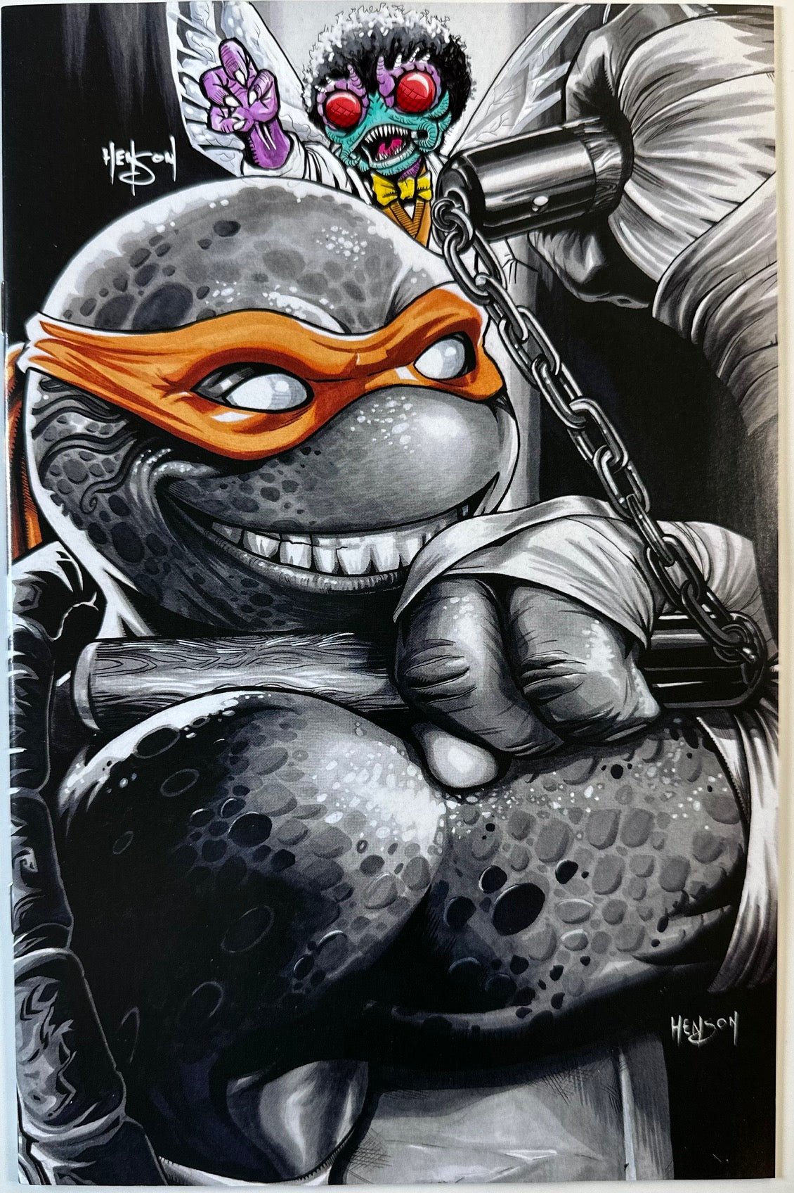 Teenage Mutant Ninja Turtles #132Michelangelo Remarked Baxter Super Fly