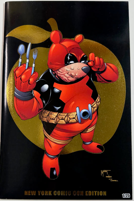 Do You Pooh Wolverine #1 Homage 2017 Wondercon Exclusive Foil #1/25